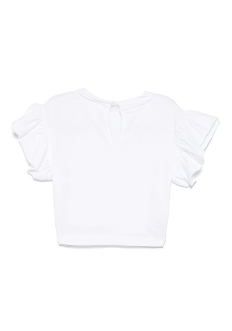 T-shirt con ruches U+E' BY MISS GRANT | UE1785FIORD
